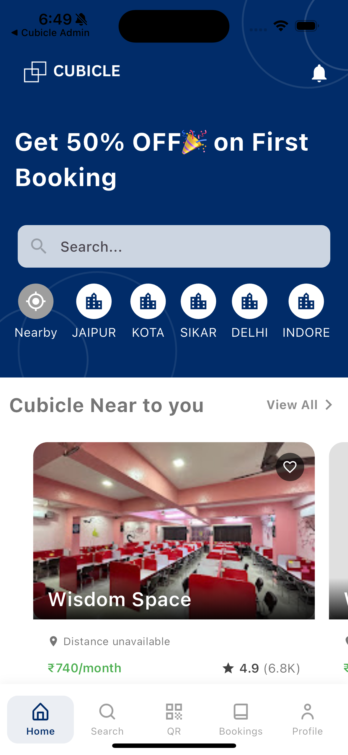 Cubicle Square